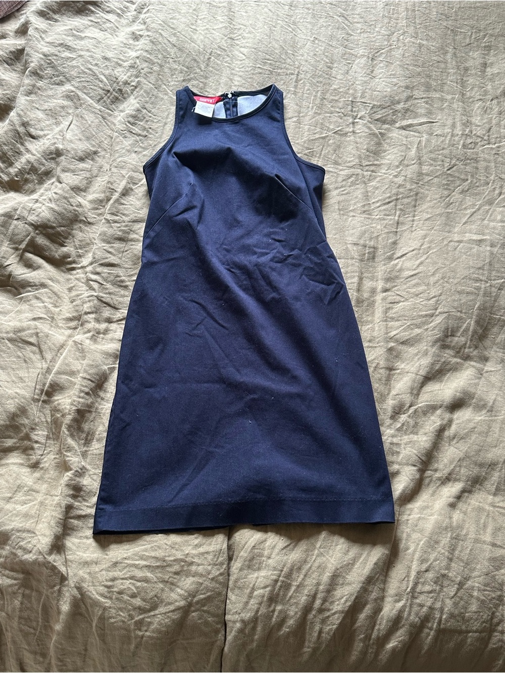 Esprit Dark Navy Sleeveless Shift Dress
